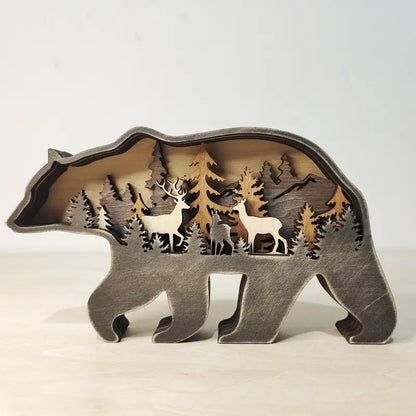 3D Handcrafted - Brown Bear