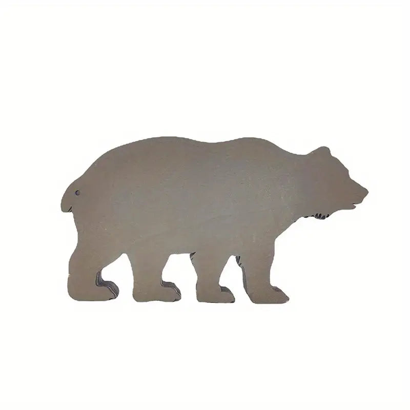 3D Handcrafted - Grizzly Bear